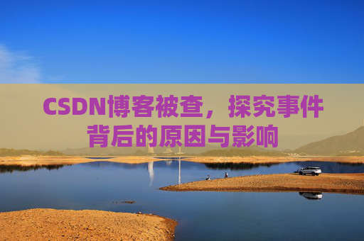 CSDN博客被查，探究事件背后的原因与影响